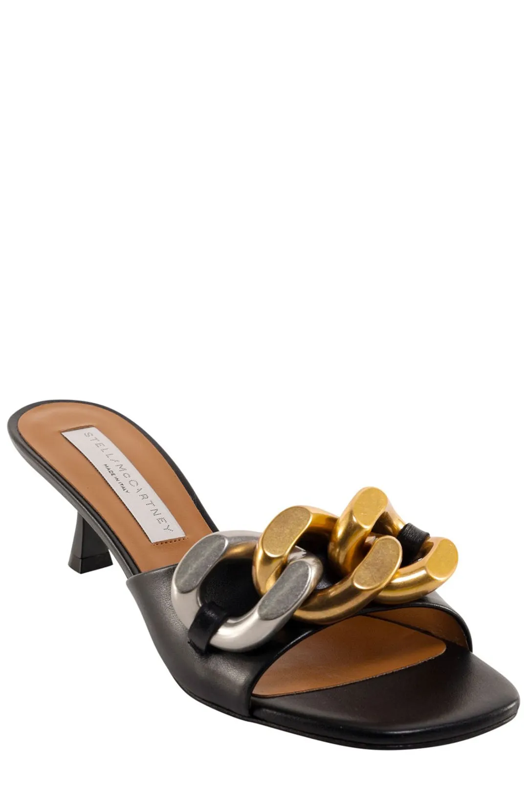 Stella McCartney Chain Link Slip On Sandals