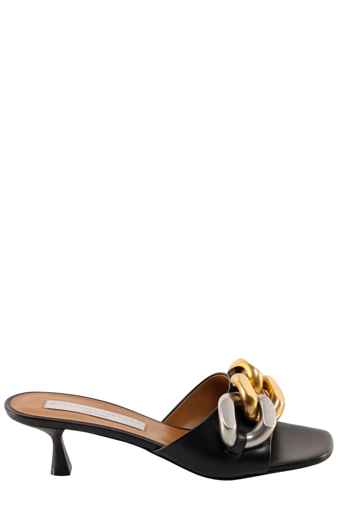 Stella McCartney Chain Link Slip On Sandals