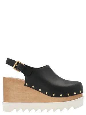 Stella McCartney Elyse Studded Slingback Pumps