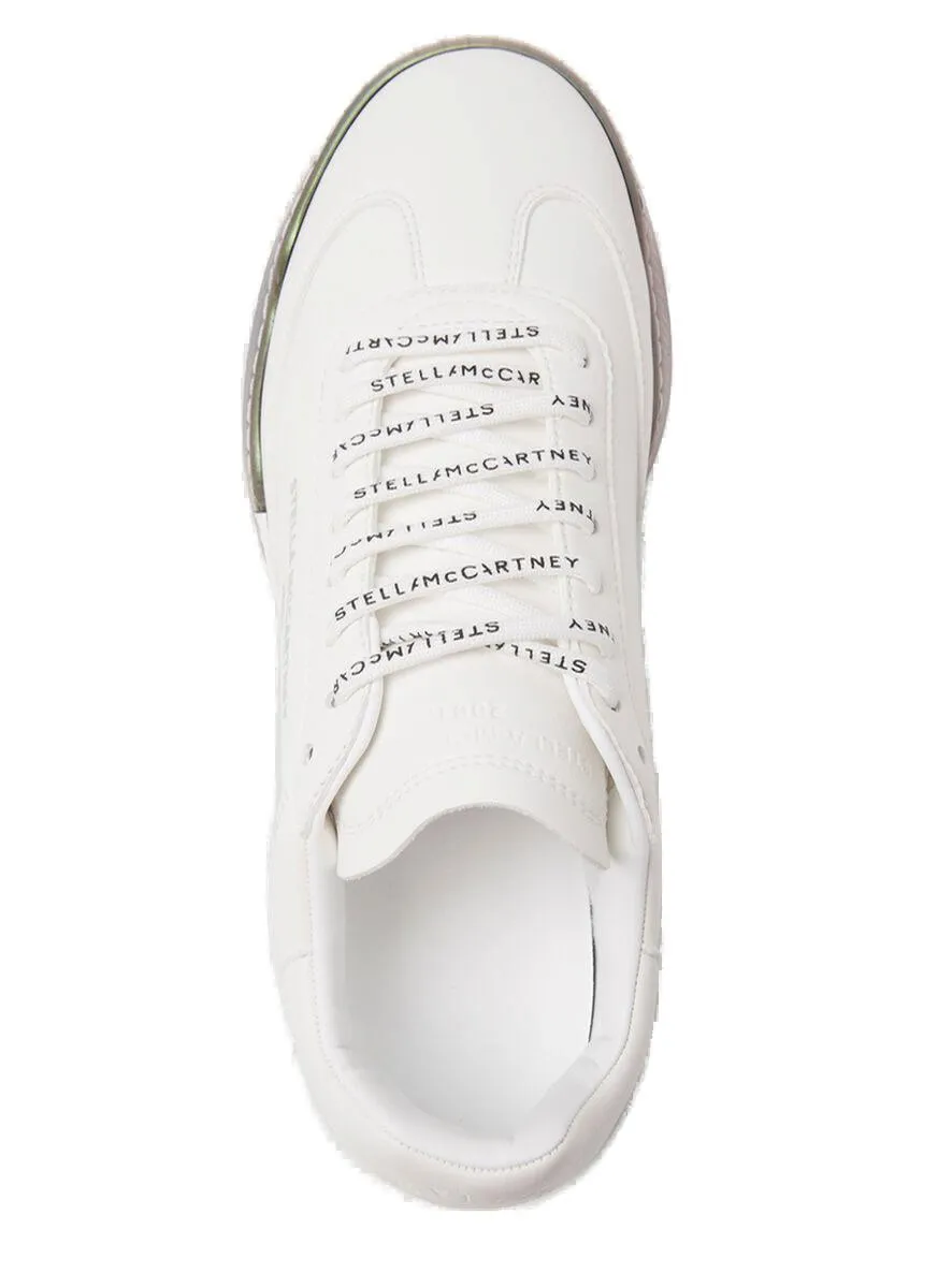 Stella McCartney Round Toe Lace-Up Sneakers