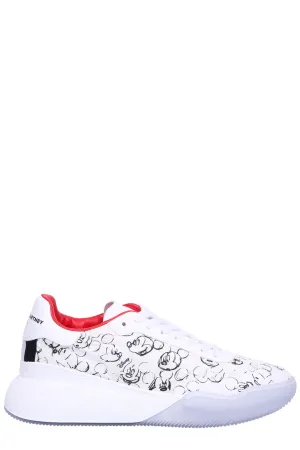 Stella McCartney X Disney Mickey Printed Sneakers