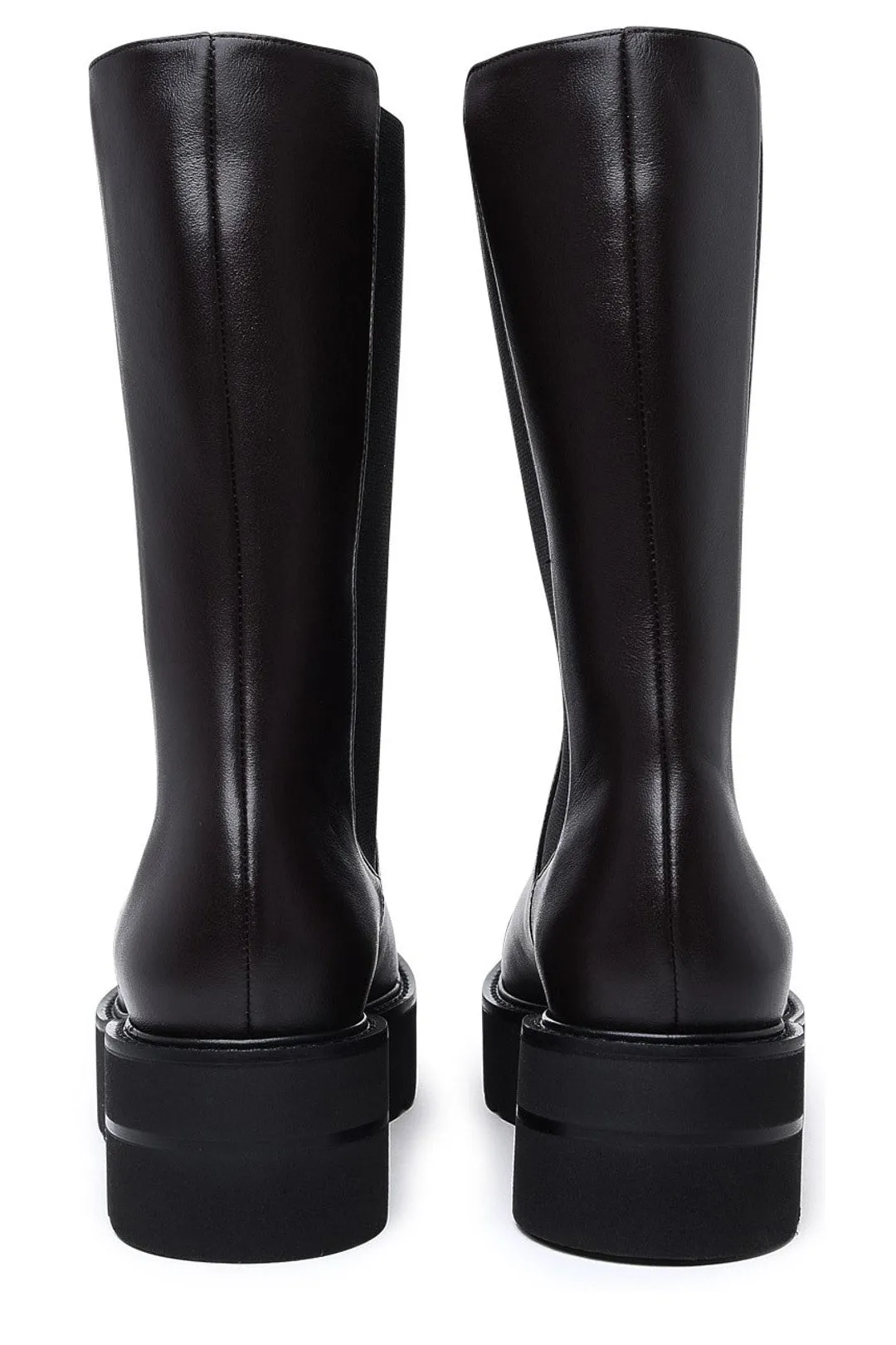 Stuart Weitzman Almond Toe High Ankle Boots