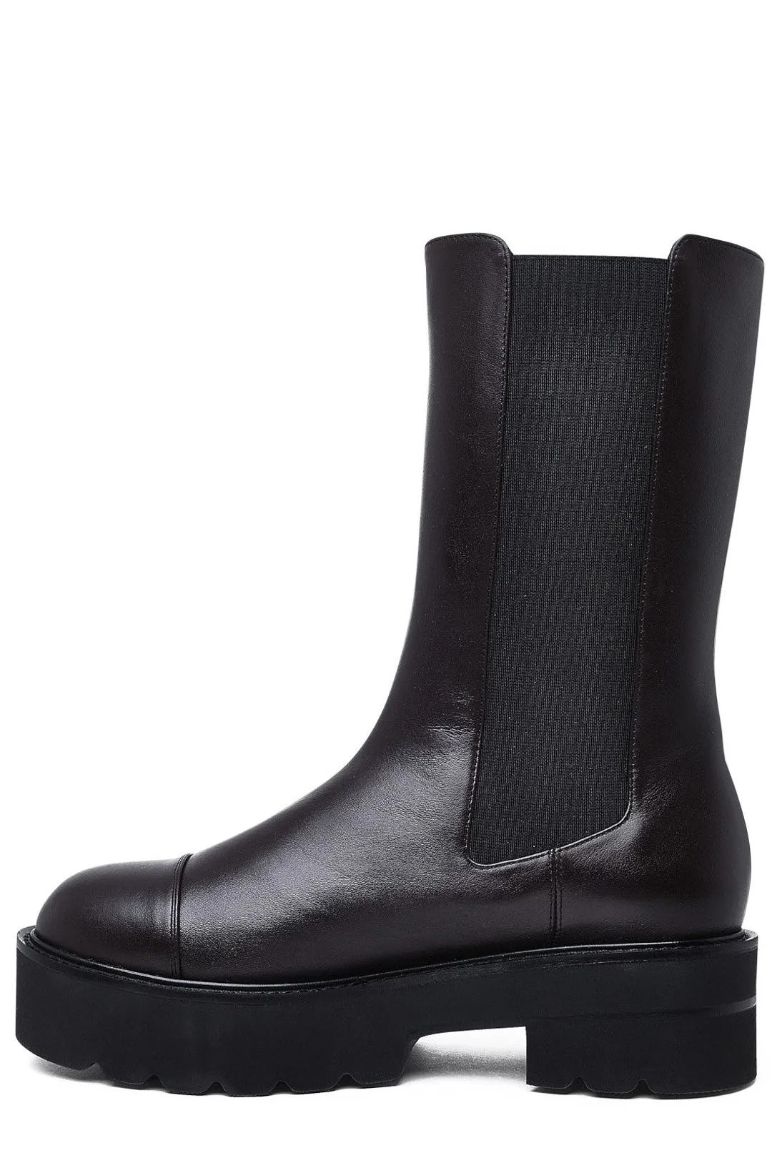 Stuart Weitzman Almond Toe High Ankle Boots