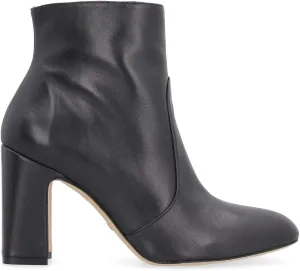 Stuart Weitzman Block-Heel Ankle Boots