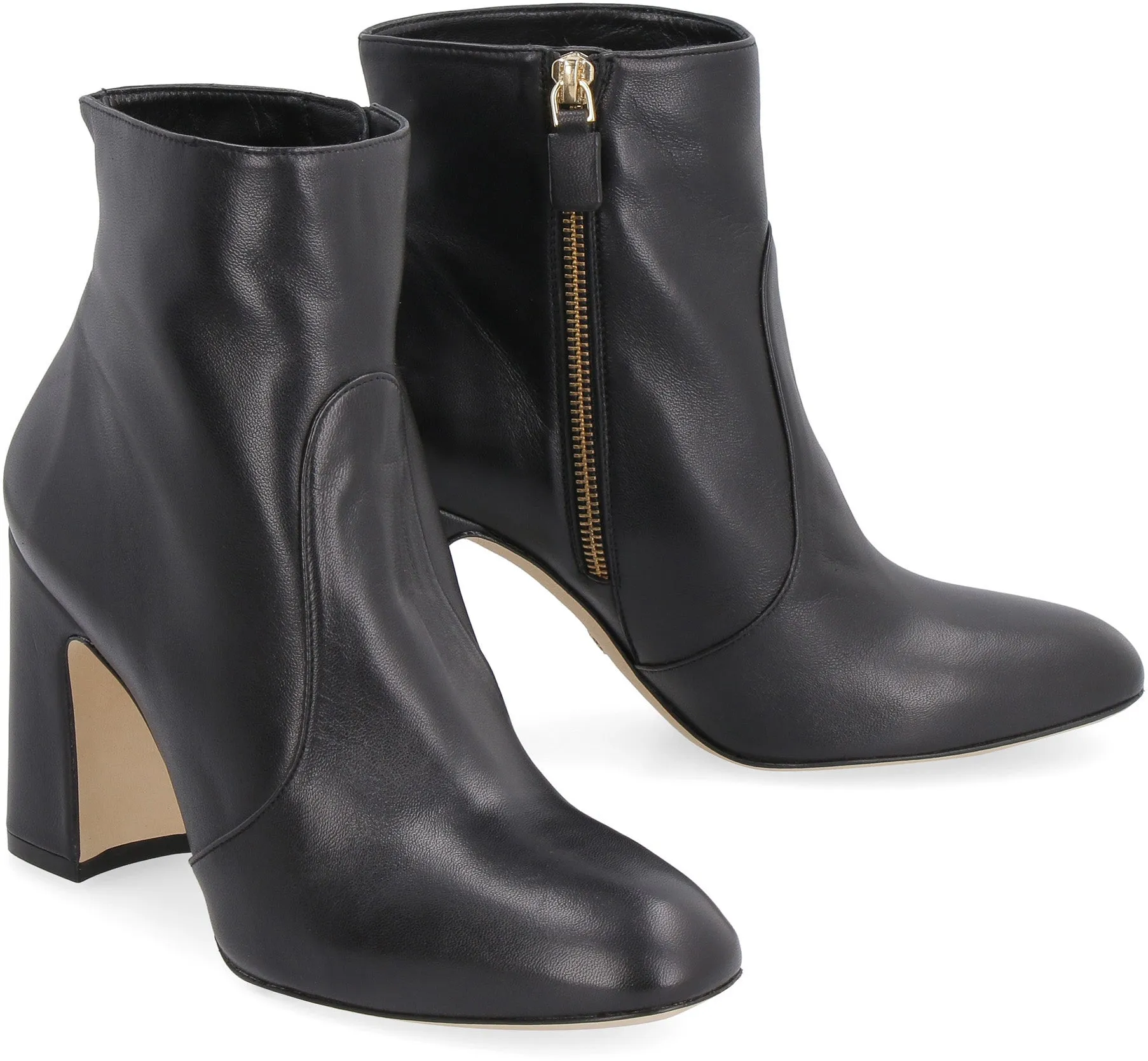 Stuart Weitzman Block-Heel Ankle Boots