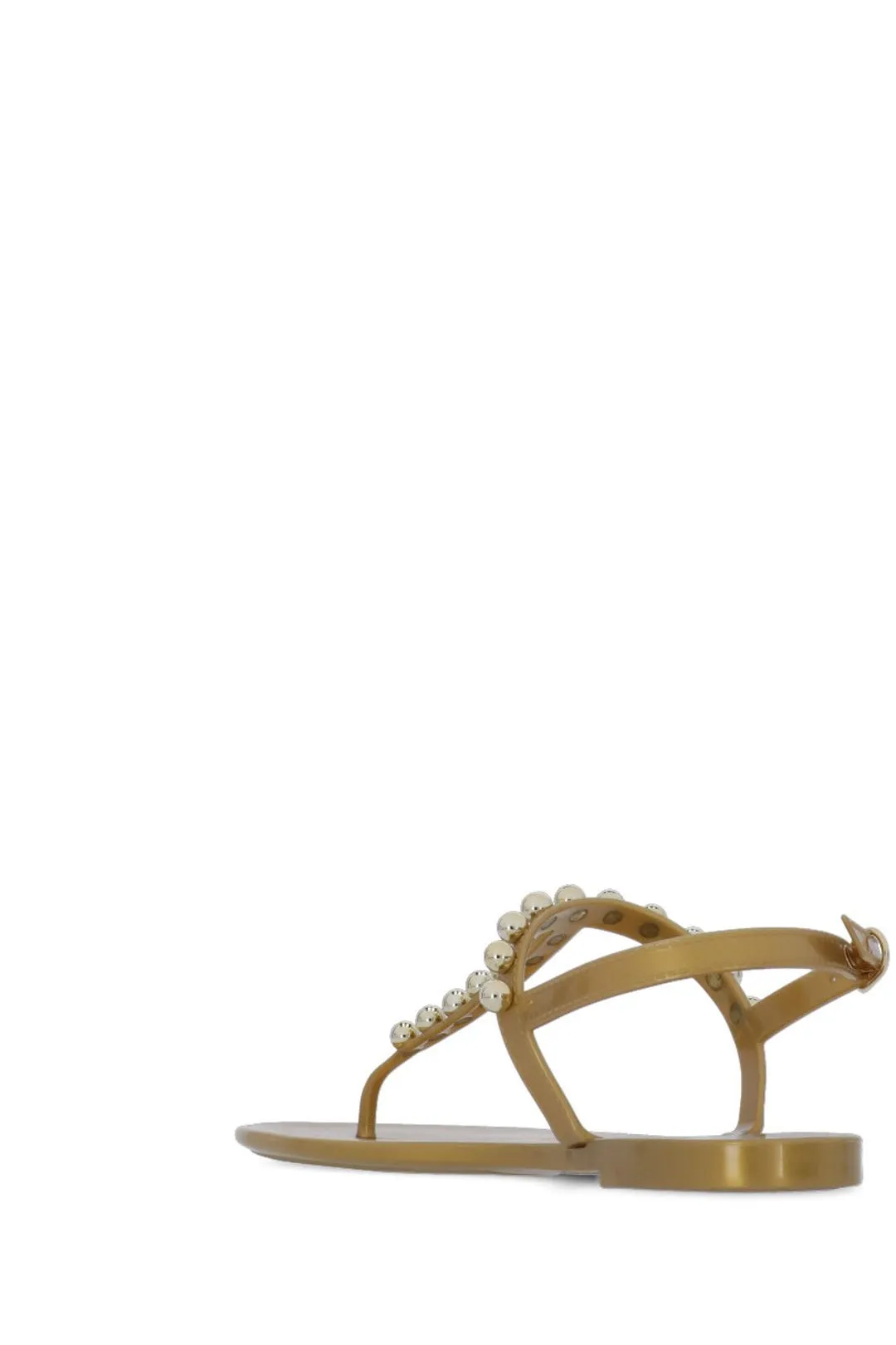 Stuart Weitzman Goldie Jelly Embellished Sandals