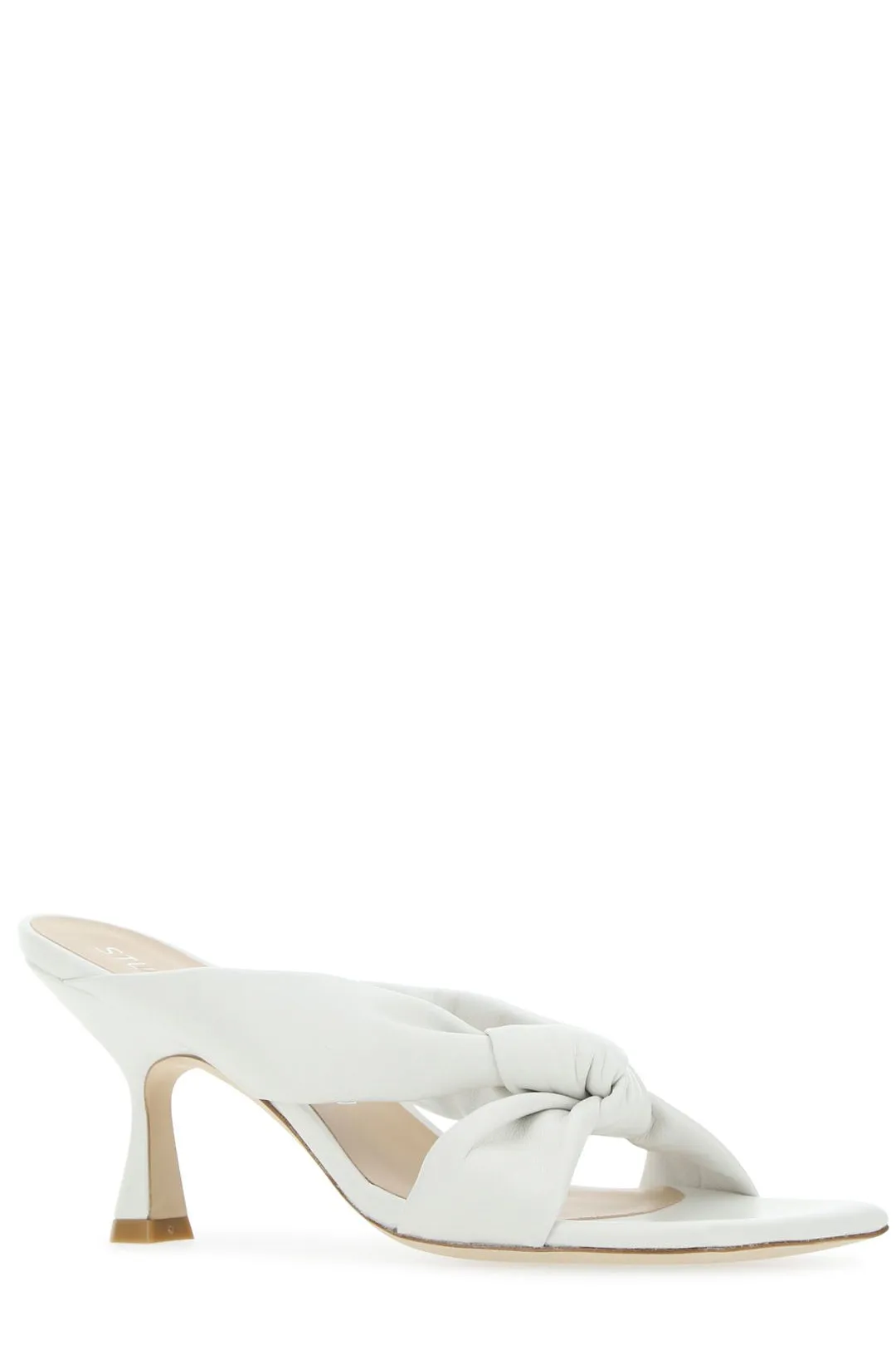 Stuart Weitzman Knot-Detailed Open-Toe Sandals