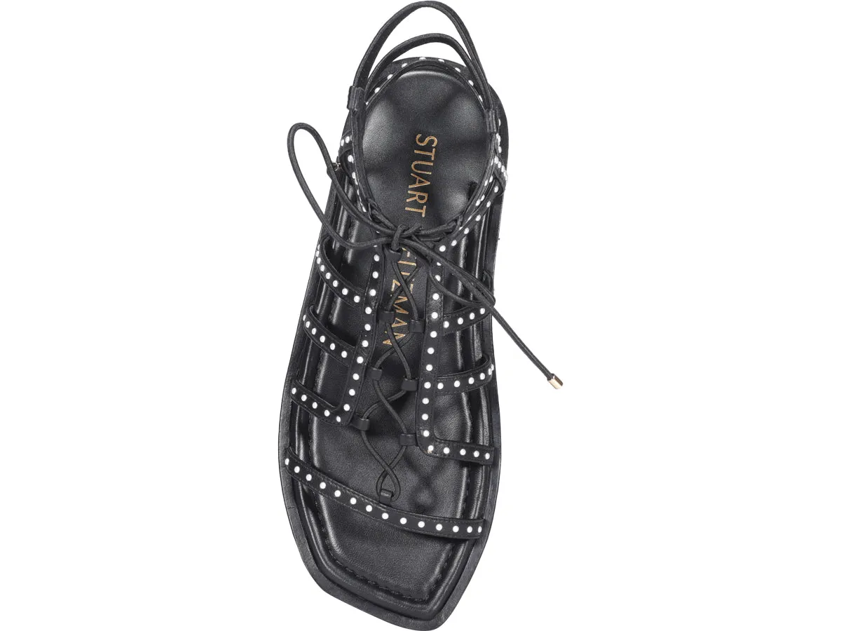 Stuart Weitzman Kora Lace Up Sandals