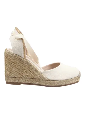 Stuart Weitzman Marguerita Canvas Espadrilles