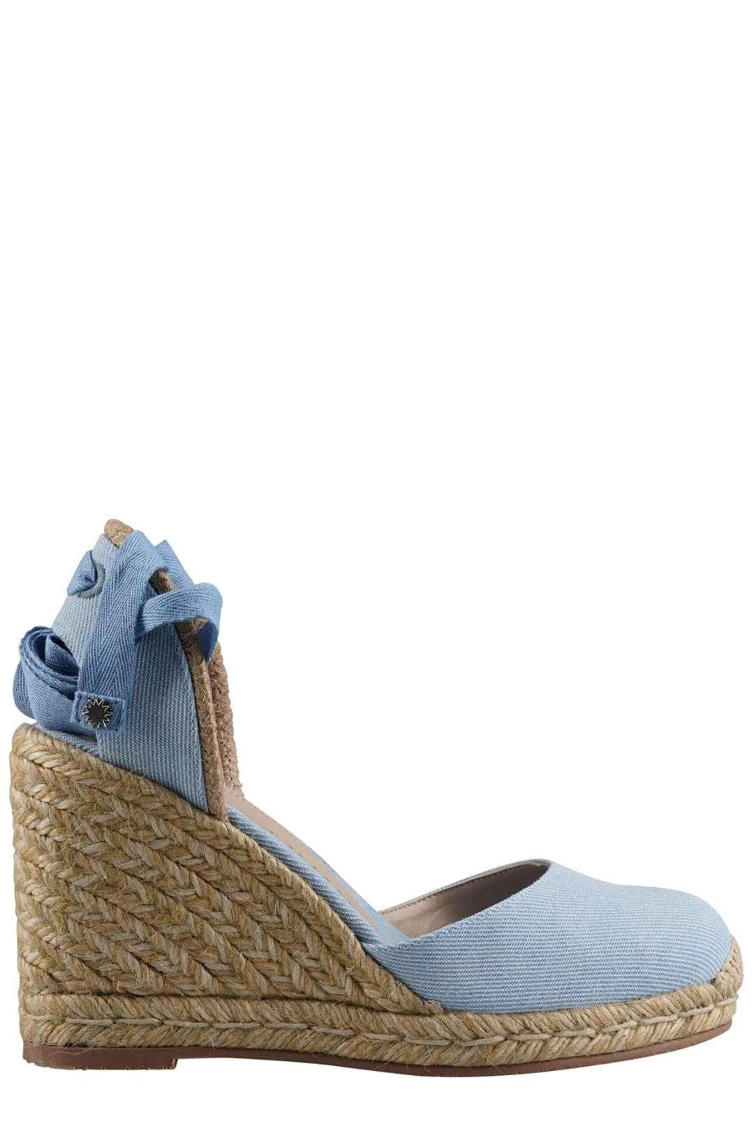 Stuart Weitzman Marguerita Canvas Espadrilles
