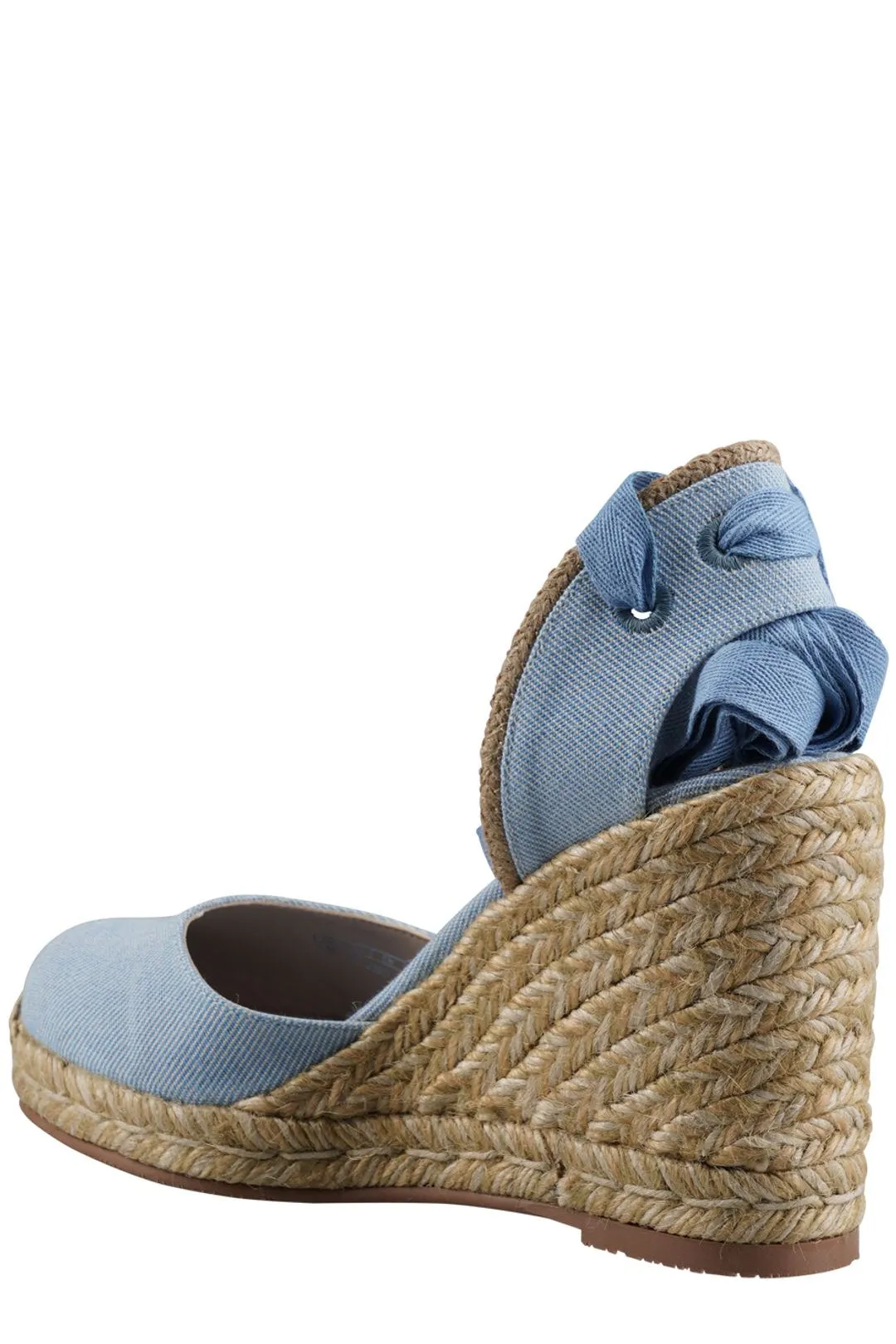 Stuart Weitzman Marguerita Canvas Espadrilles