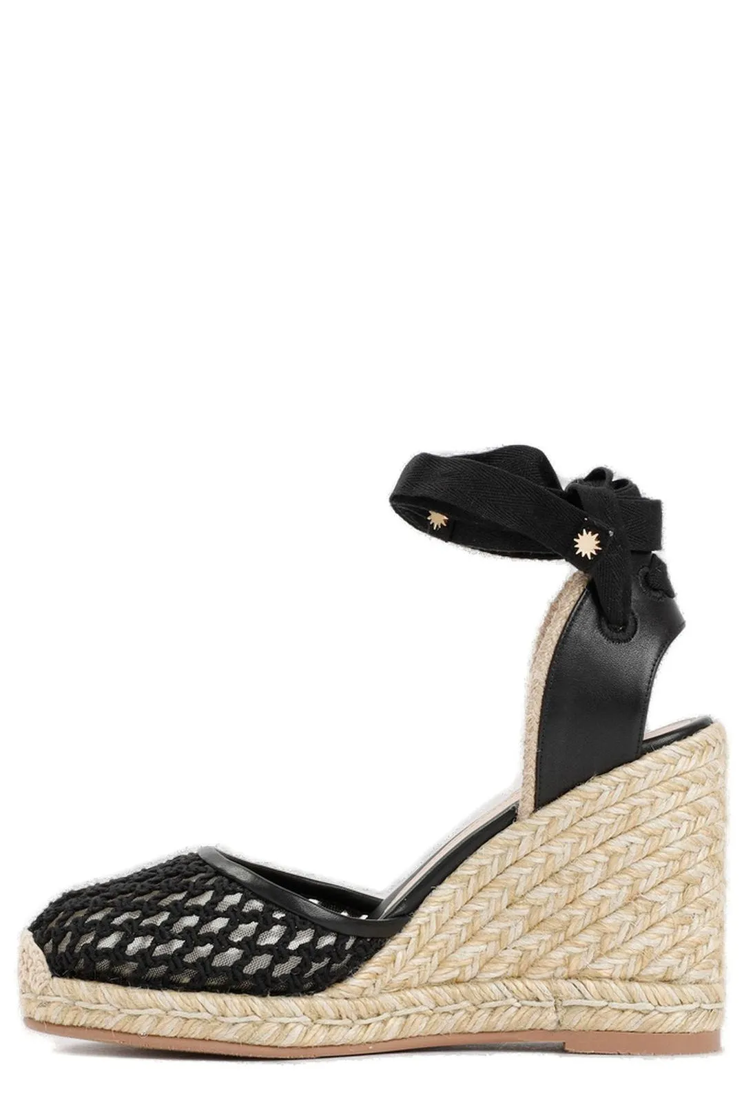 Stuart Weitzman Marguerita Mesh Detailed Espadrilles