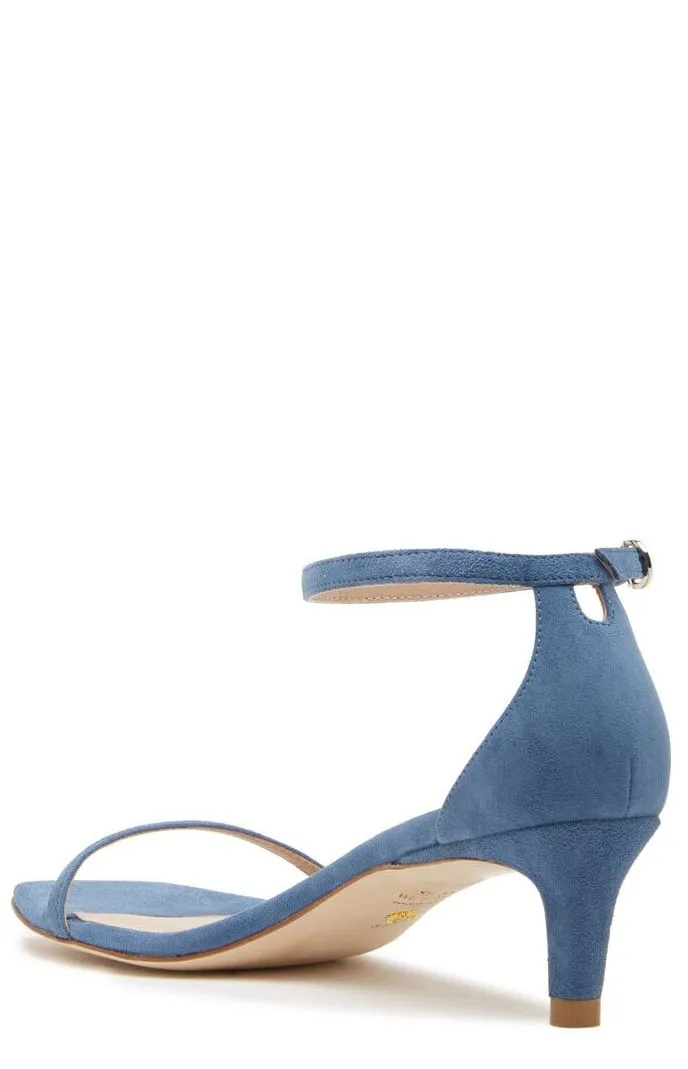 Stuart Weitzman Nudist Curve Ankle Strap Sandals