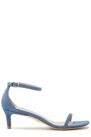Stuart Weitzman Nudist Curve Ankle Strap Sandals