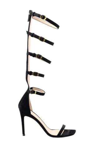 Stuart Weitzman Nudist Curve Gladiator Sandals