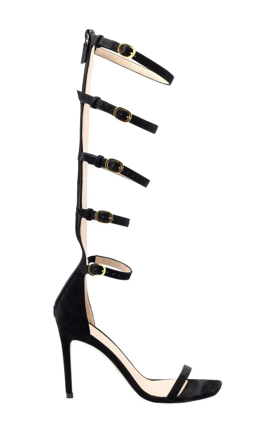 Stuart Weitzman Nudist Curve Gladiator Sandals