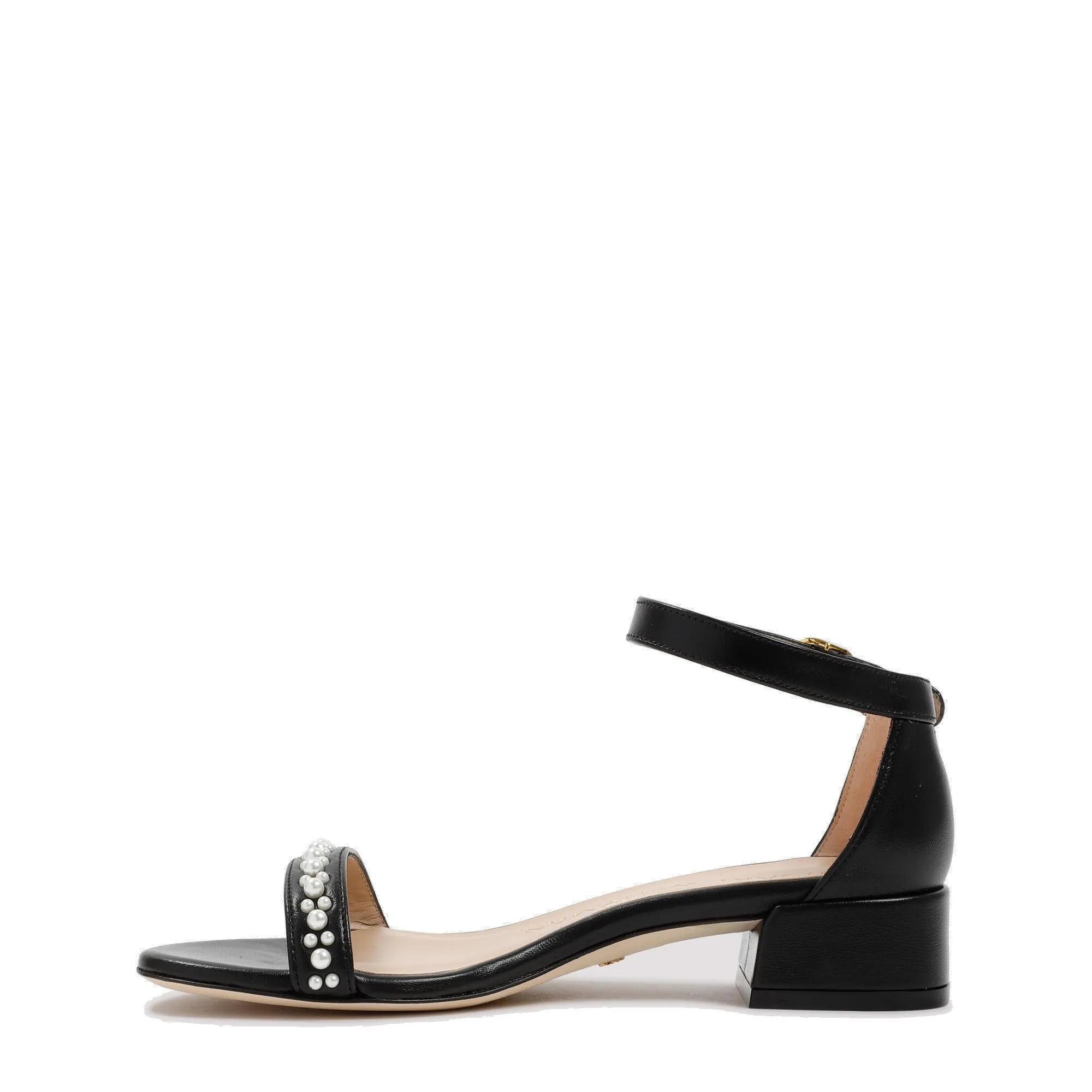 Stuart Weitzman Nudistjune Ankle-Strap Sandals