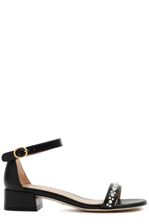 Stuart Weitzman Nudistjune Ankle-Strap Sandals