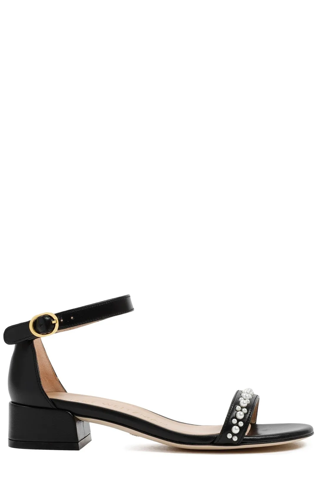 Stuart Weitzman Nudistjune Ankle-Strap Sandals