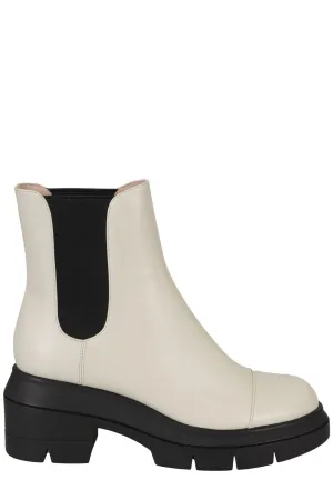 Stuart Weitzman Round Toe High-Top Boots