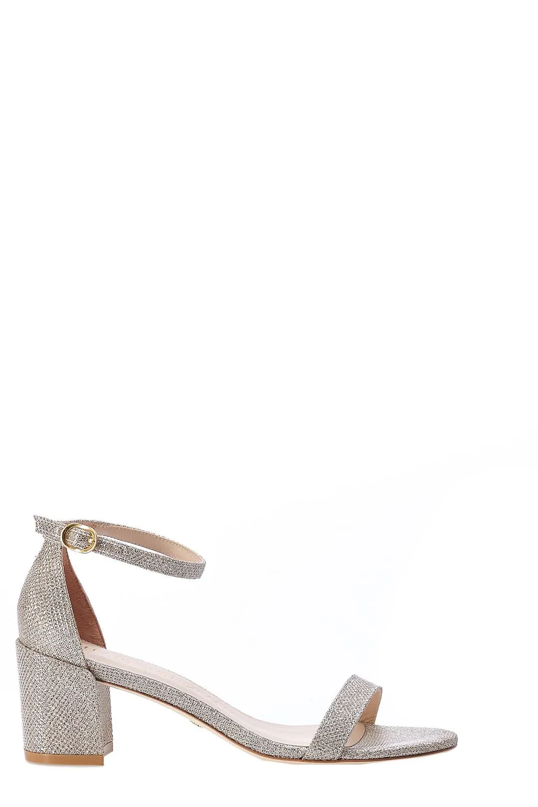 Stuart Weitzman Simple Glitter Sandals