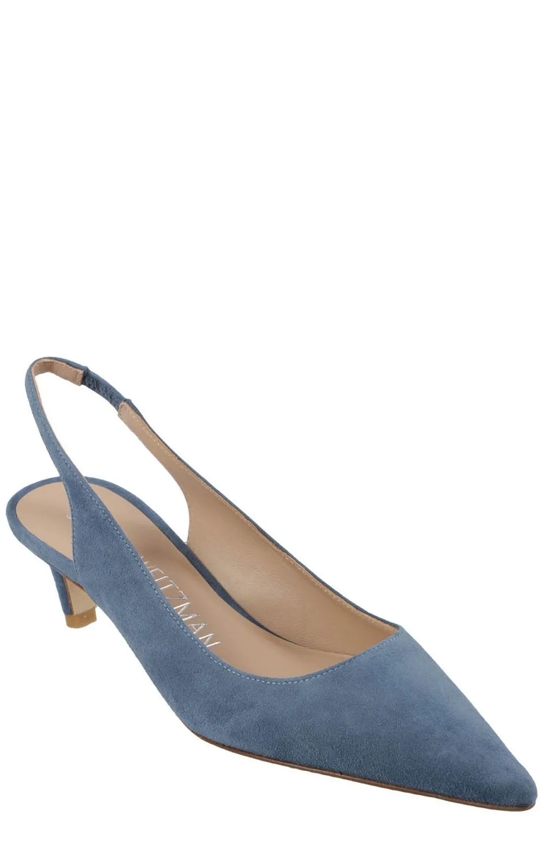 Stuart Weitzman Slingback Pointed Toe Pumps