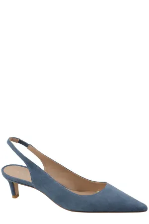 Stuart Weitzman Slingback Pointed Toe Pumps