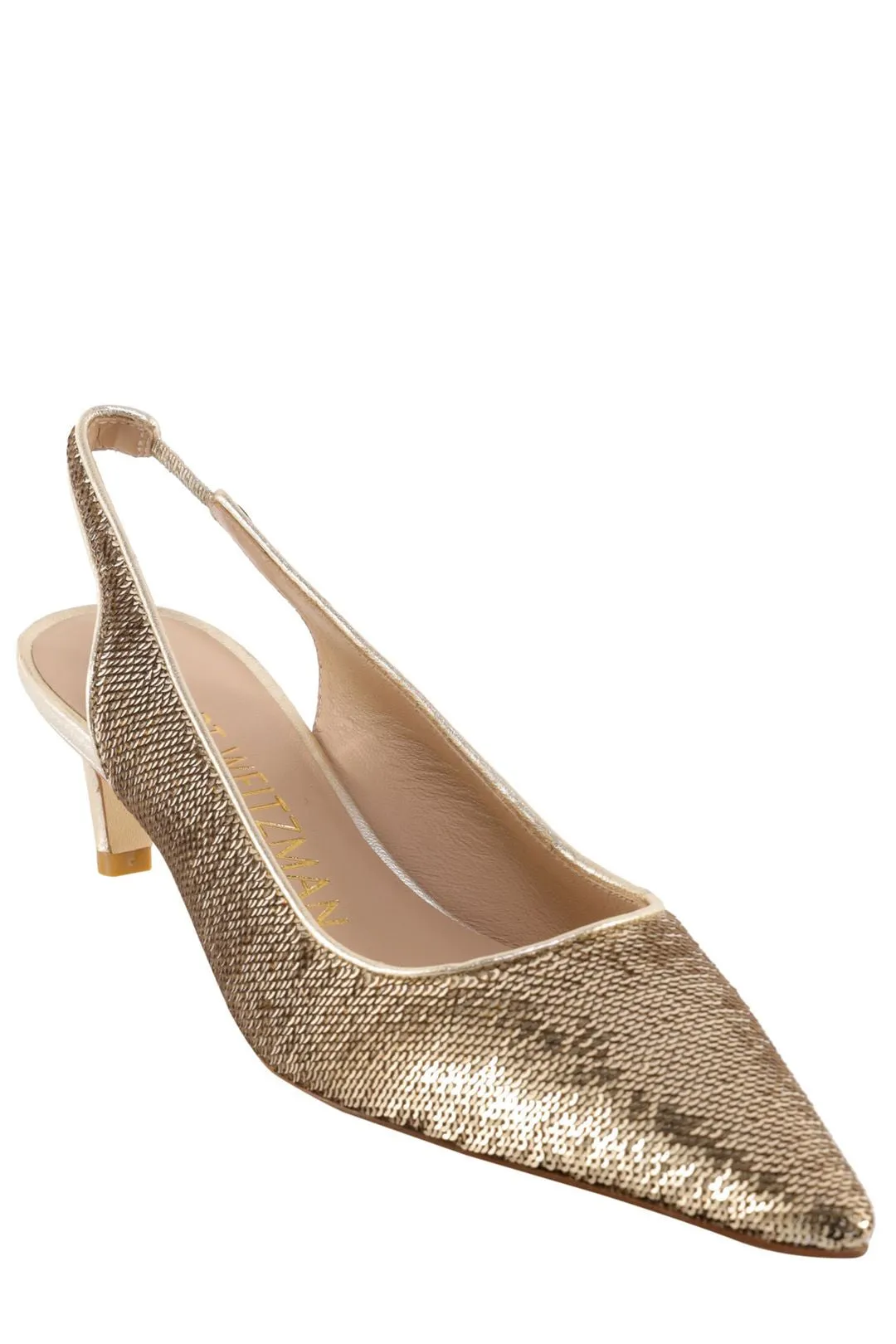 Stuart Weitzman Stuart Pointed Toe Slingback Pumps
