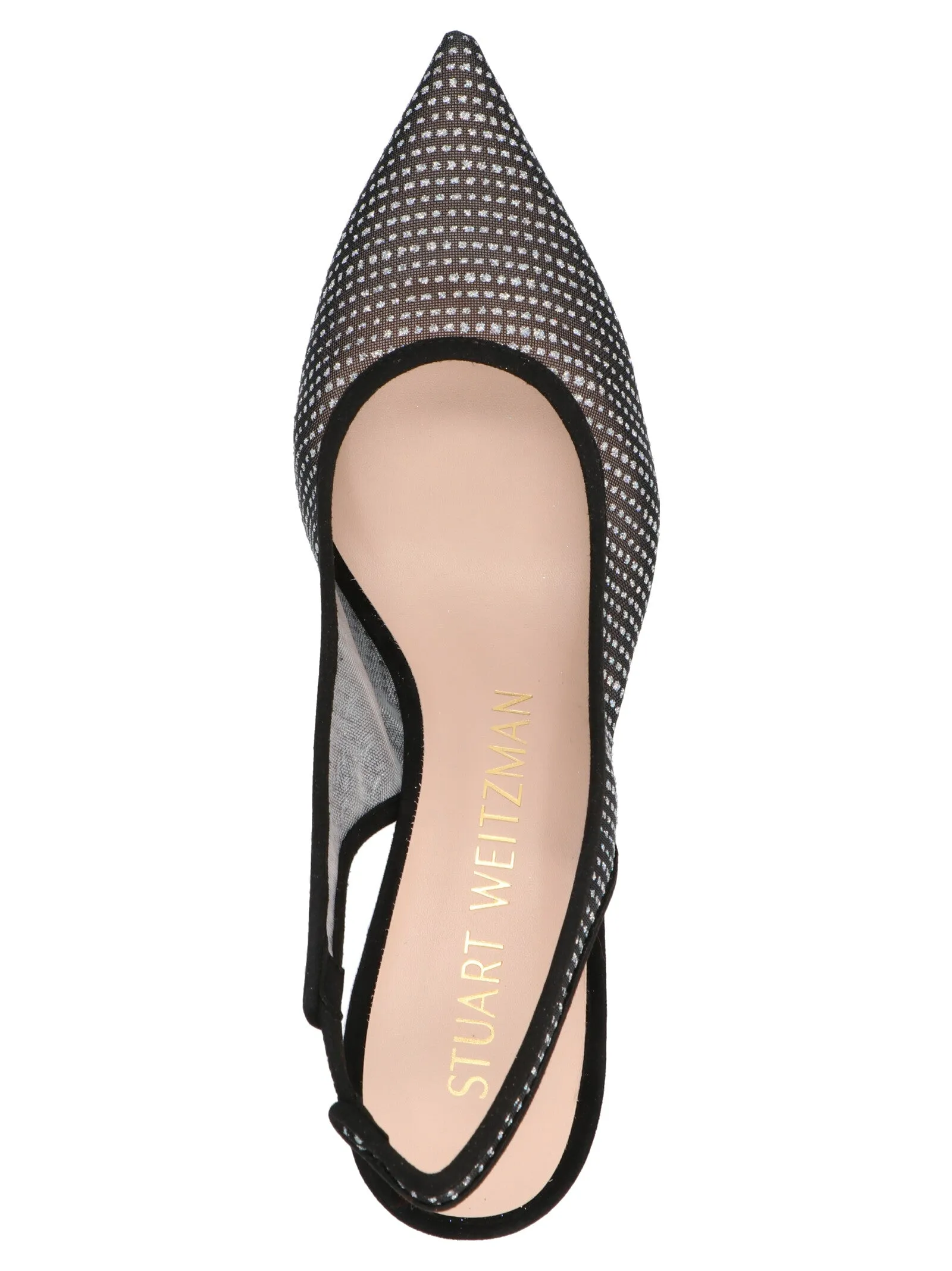 Stuart Weitzman Vea Slingback Kitten Heel Pumps