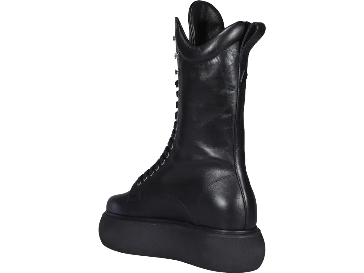 The Attico Lace-Up Boots