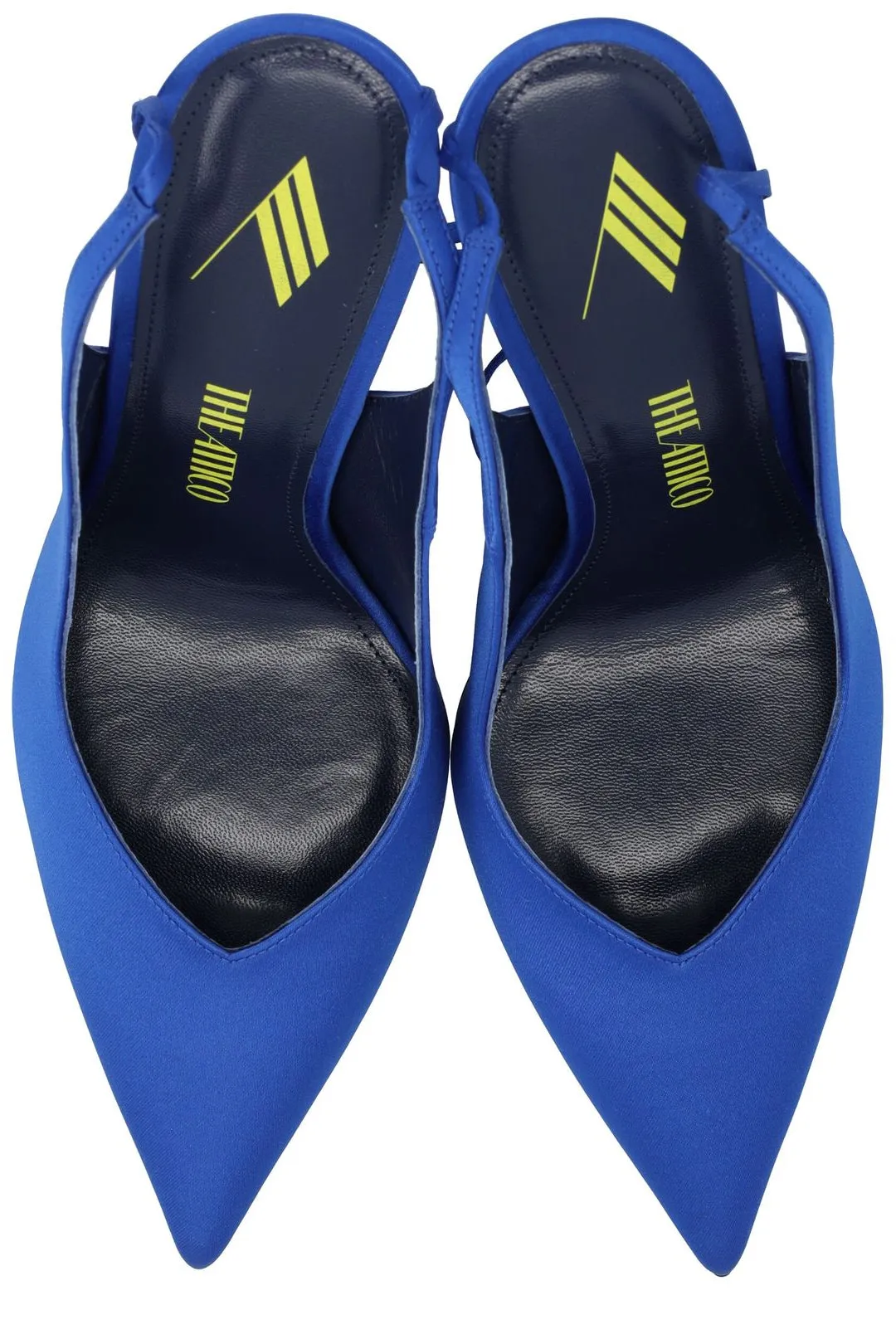 The Attico Venus Wrap-Tie Ankle Slingback Pumps