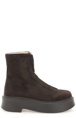 The Row Front Zipped Boots