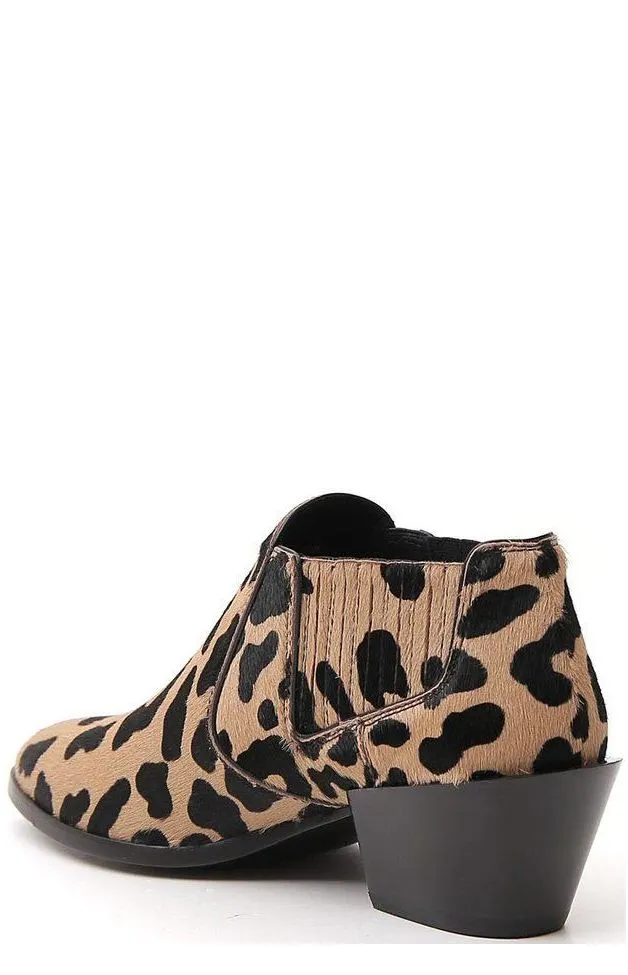 Tod's Leopard Printed Chelsea Boots