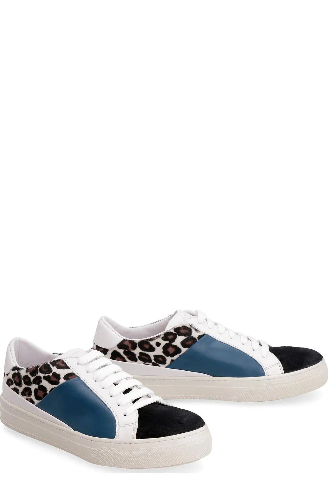 Tod's Patchwork Low Top Sneakers