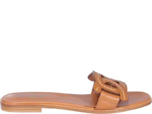 Tod's Woven Square-Toe Sandals