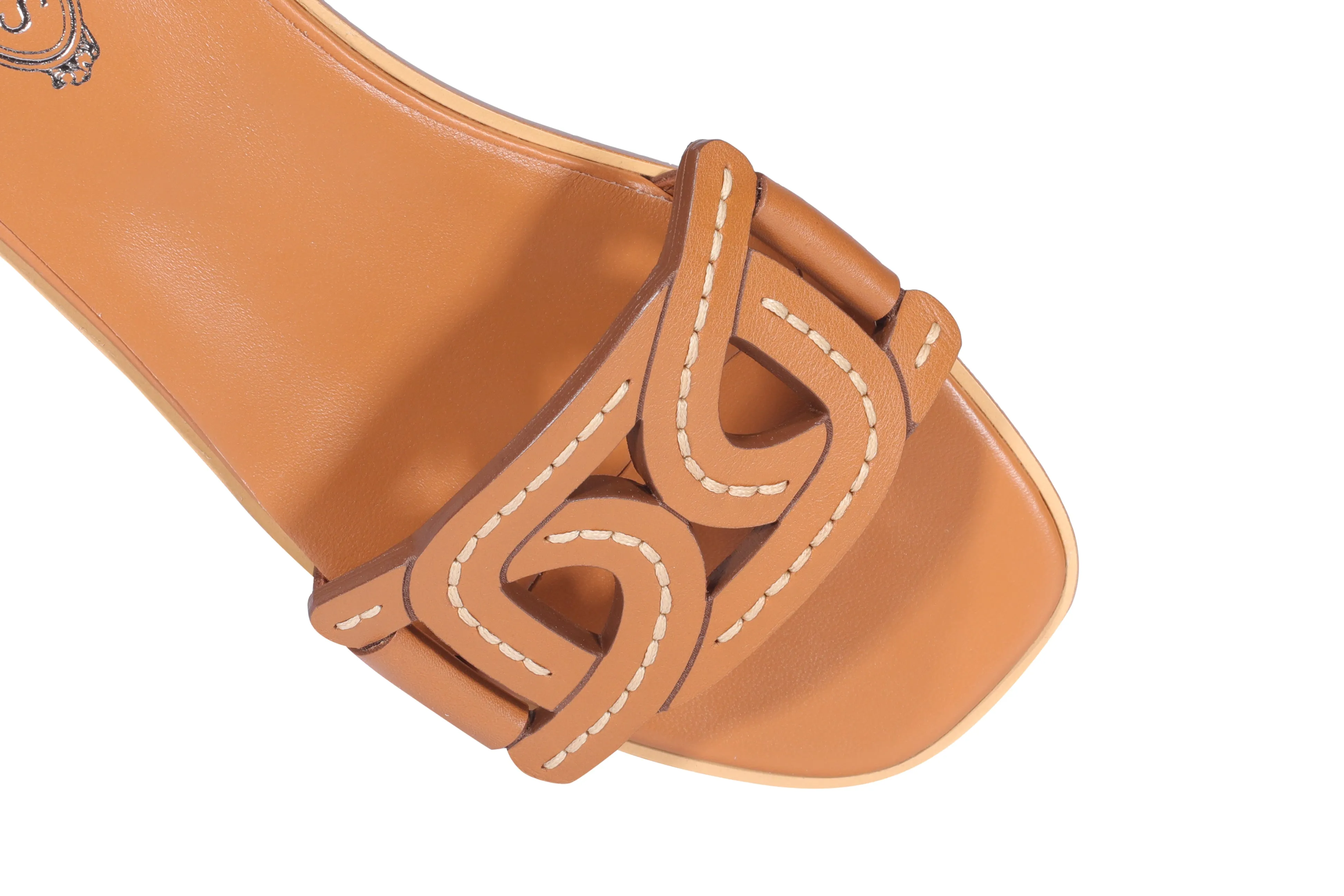 Tod's Woven Square-Toe Sandals