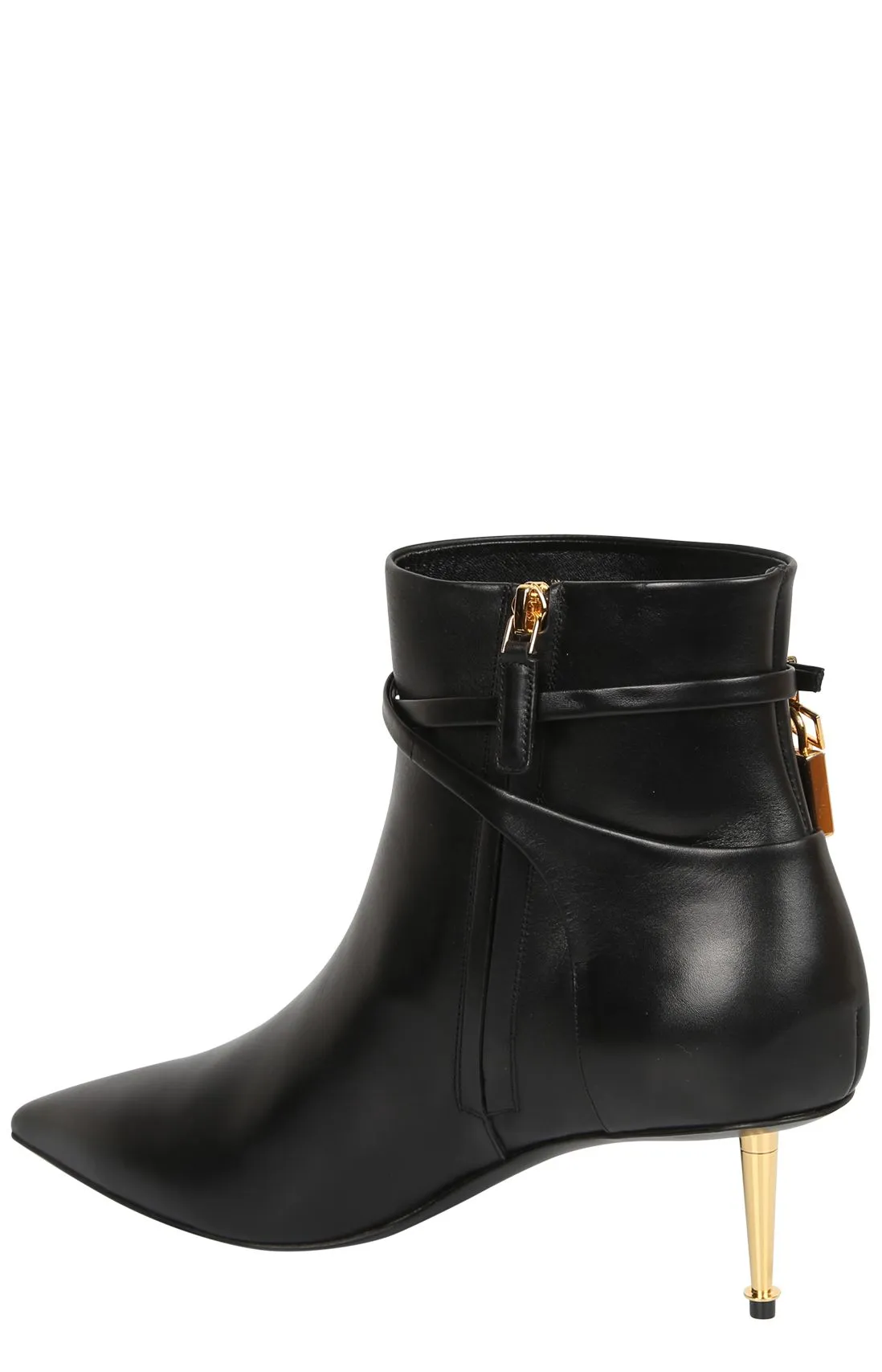 Tom Ford Padlock Pointed-Toe Boots