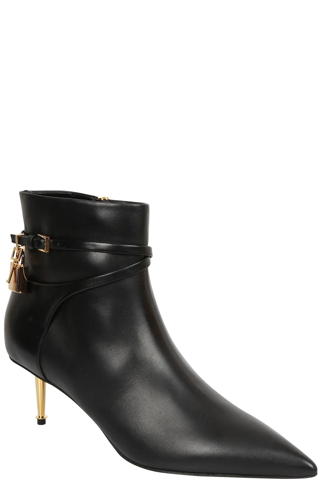 Tom Ford Padlock Pointed-Toe Boots