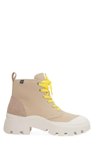 Tory Burch Camp Lace Up Ankle Boots