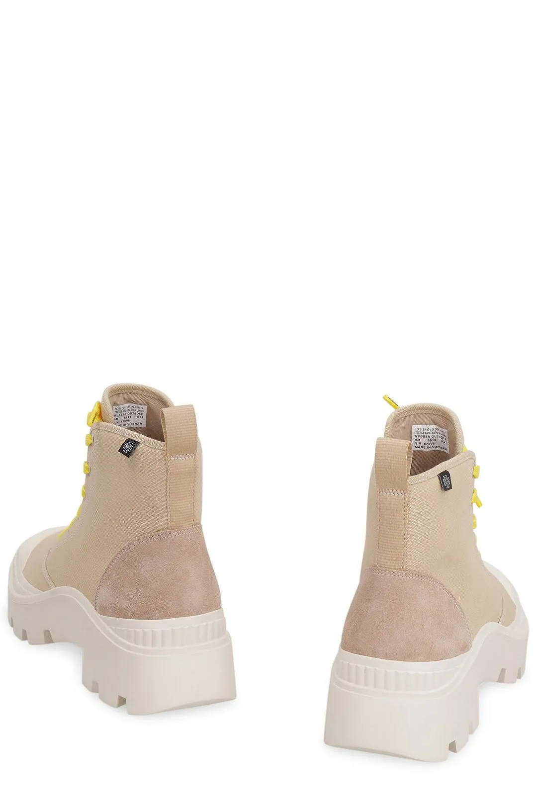 Tory Burch Camp Lace Up Ankle Boots