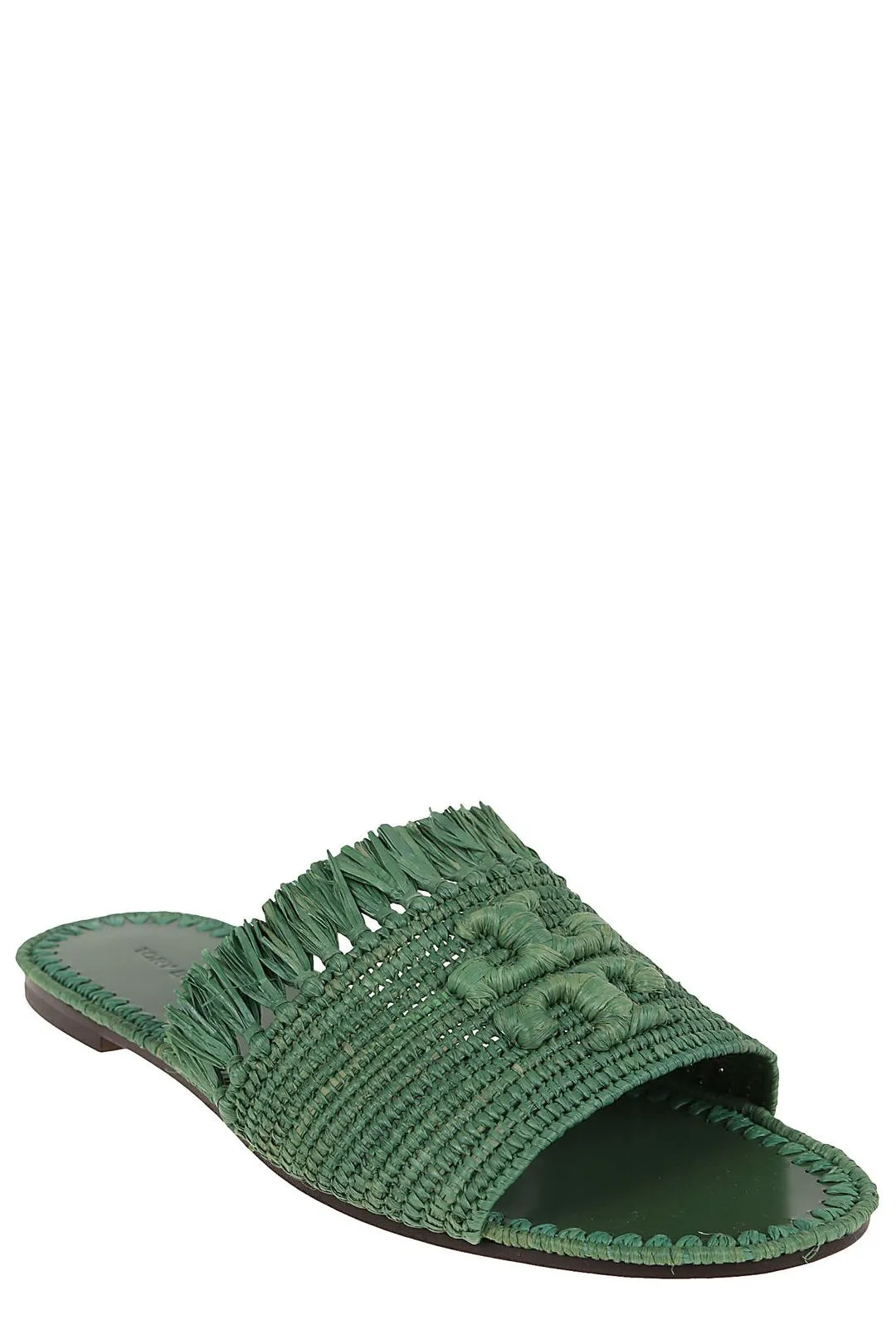 Tory Burch Eleanor Logo Detailed Slide Sandals
