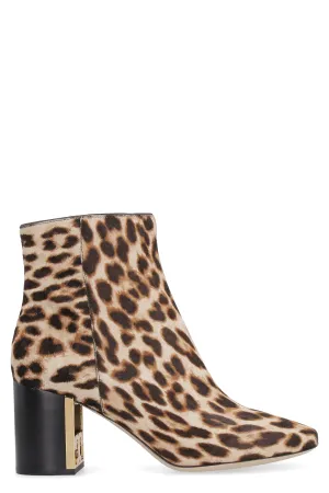 Tory Burch Gigi Animal Print Boots