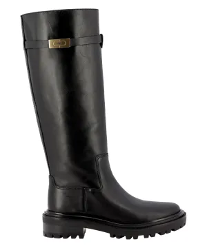 Tory Burch Knee-Length Chunky Boots