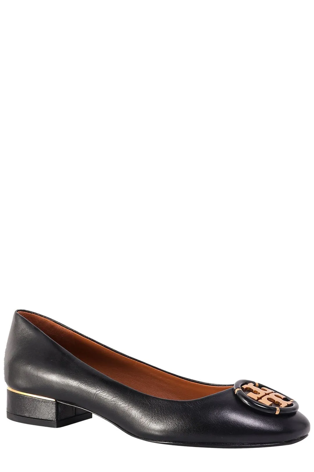 Tory Burch Multi-Logo Block Heel Pumps
