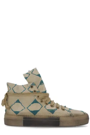 Uma Wang Used Effect High-Top Sneakers