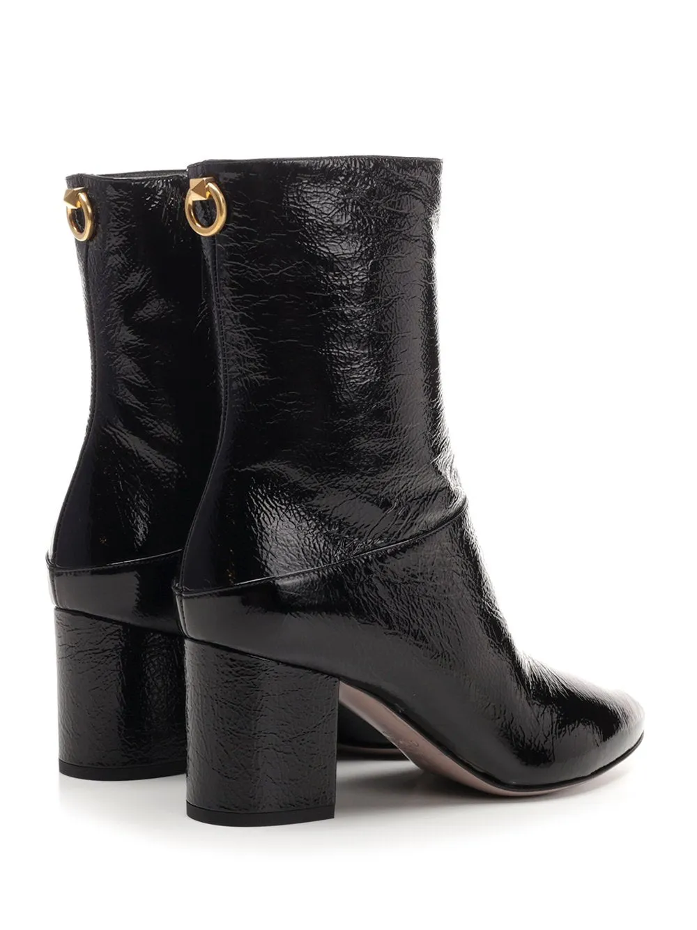 Valentino Block Heel Ankle Boots