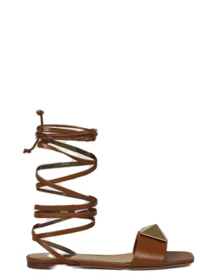 Valentino Garavani One Stud Ankle Strap Sandals