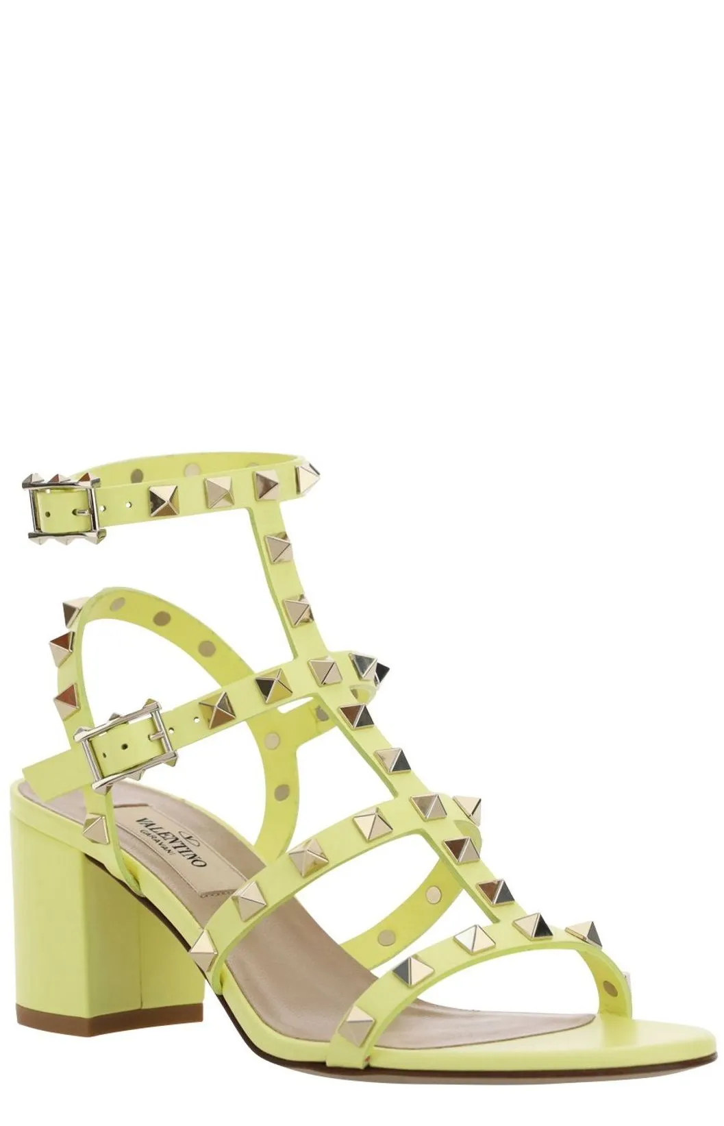 Valentino Garavani Rockstud Ankle-Strap Sandals