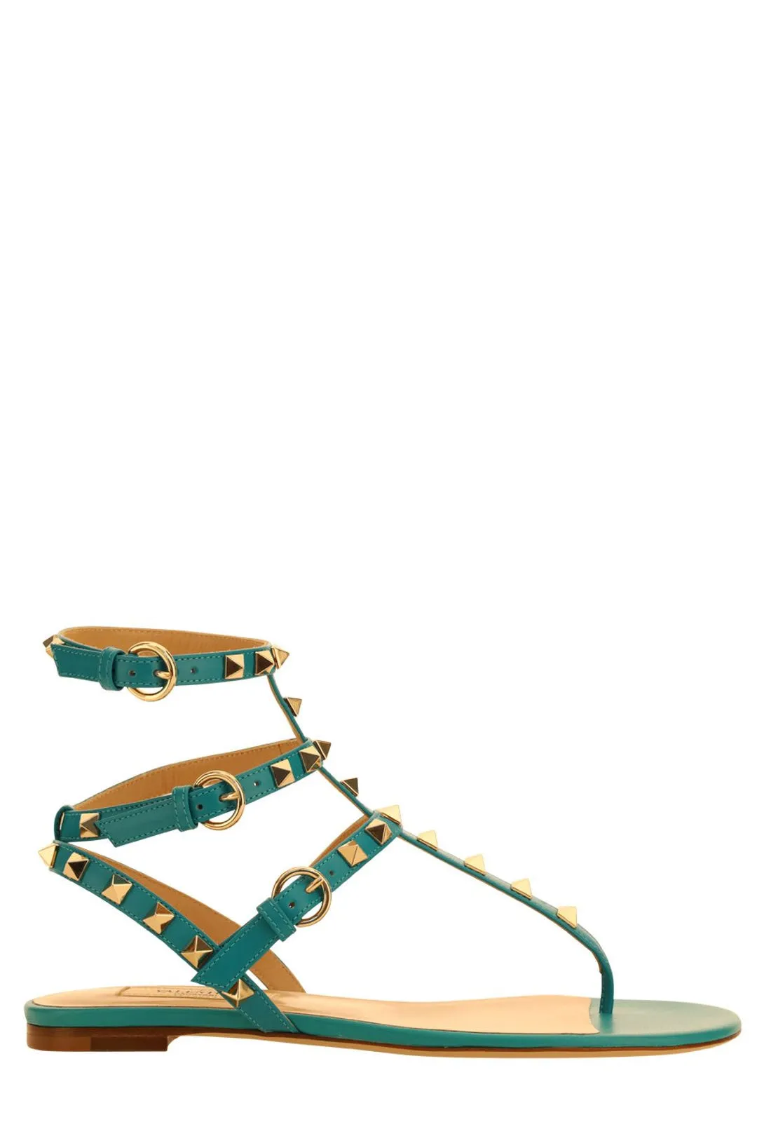 Valentino Garavani Rockstud Ankle Strap Sandals