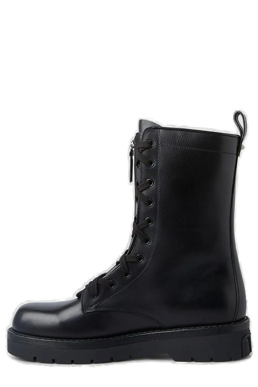 Valentino Garavani Rockstud Lace-Up Ankle Boots